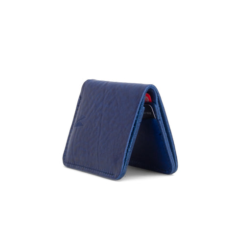 Missouri Cobalt Blue Leather Wallet