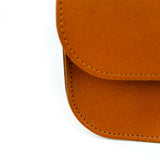 Tan Leather Shoulder Bag -  Chroma