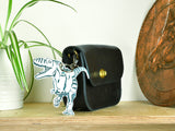 Leather Key Ring - Dinosaur