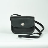 Missouri Black Leather Shoulder Bag