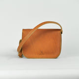 Missouri Tan Leather Shoulder Bag