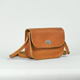 Missouri Tan Leather Shoulder Bag