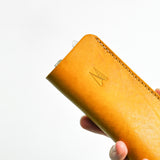Missouri Mustard Yellow Leather Glasses Case
