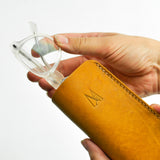 Missouri Mustard Yellow Leather Glasses Case