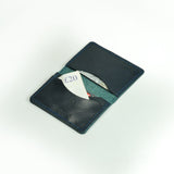 Missouri Navy Leather Card Holder