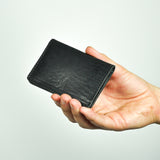 Missouri Black Leather Card Holder