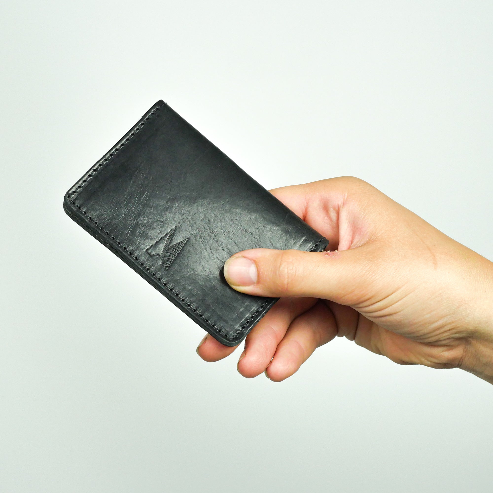 Missouri Black Leather Card Holder