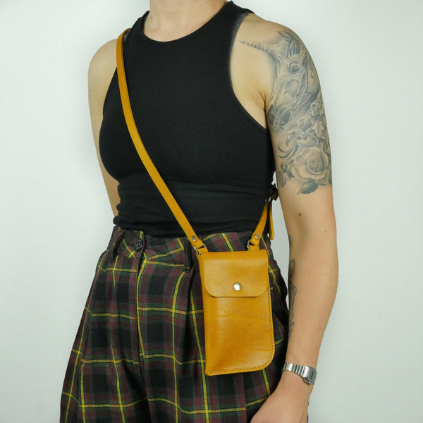 Leather Neck Pouches