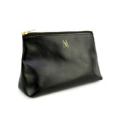 Black Leather Travel Bag - Roam