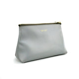 Grey Leather Travel Bag - Roam