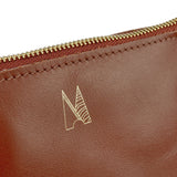 Tan Leather Travel Bag - Roam