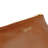 Tan Leather Travel Bag - Roam