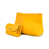 Yellow Leather Travel Bag - Roam