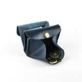 Navy Leather Coin Purse - Roam