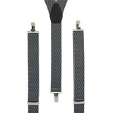 Grey Chain Link Trouser Braces