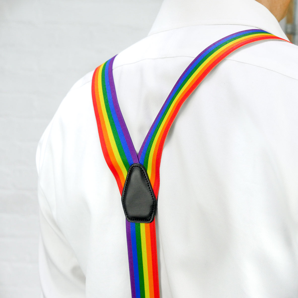 Rainbow Pride Trouser Braces