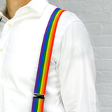 Rainbow Trouser Braces