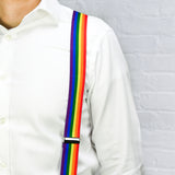 Rainbow Trouser Braces