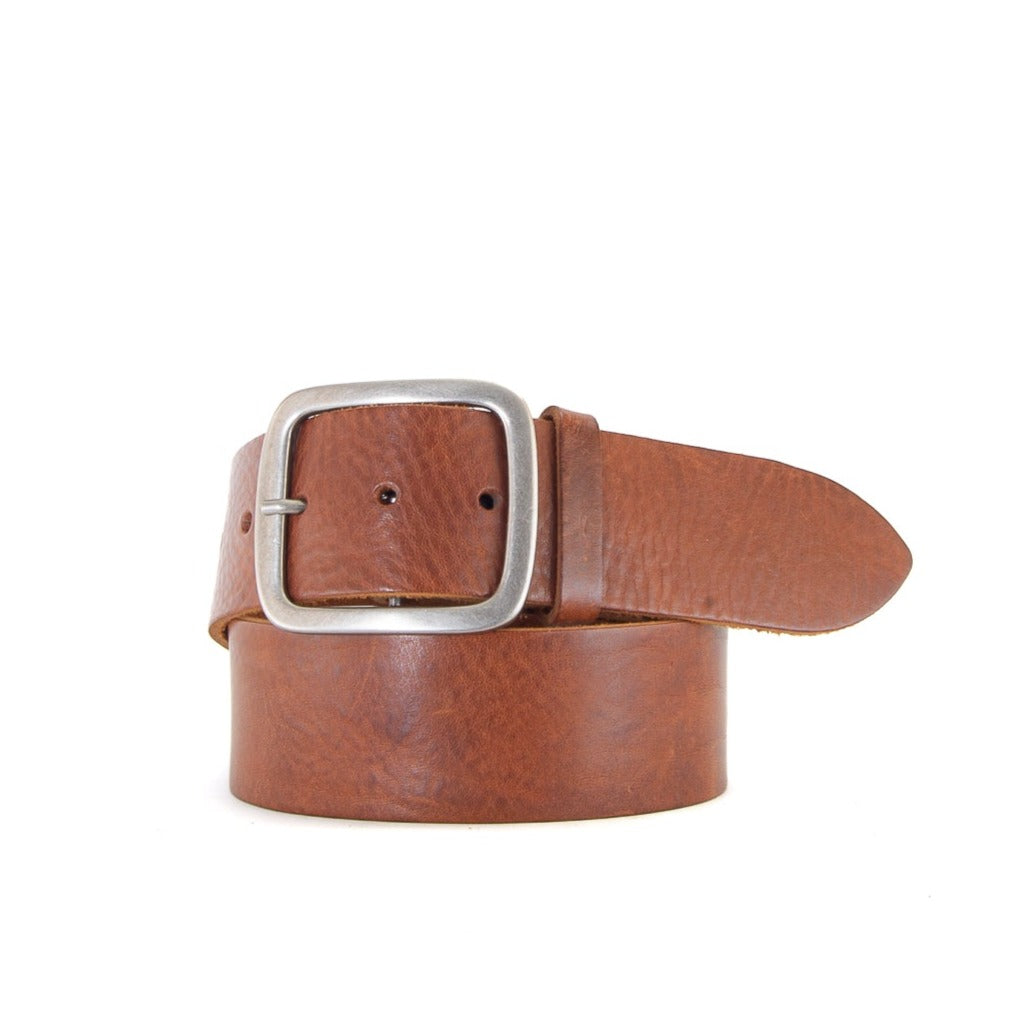 Light Brown Wide Leather Belt | 2" Wide | 27" - 30"