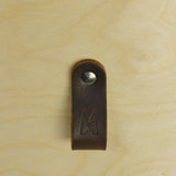Brown Leather Drawer Pulls