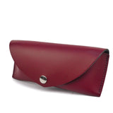 Burgundy Leather Sunglasses Case - Chroma