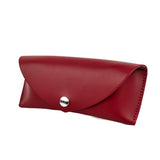 Red Leather Sunglasses Case - Chroma