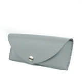 Light Grey Leather Sunglasses Case - Chroma