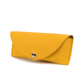 Yellow Leather Sunglasses Case - Chroma