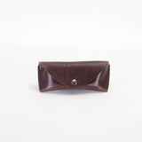 Missouri Brown Leather Sunglasses Case