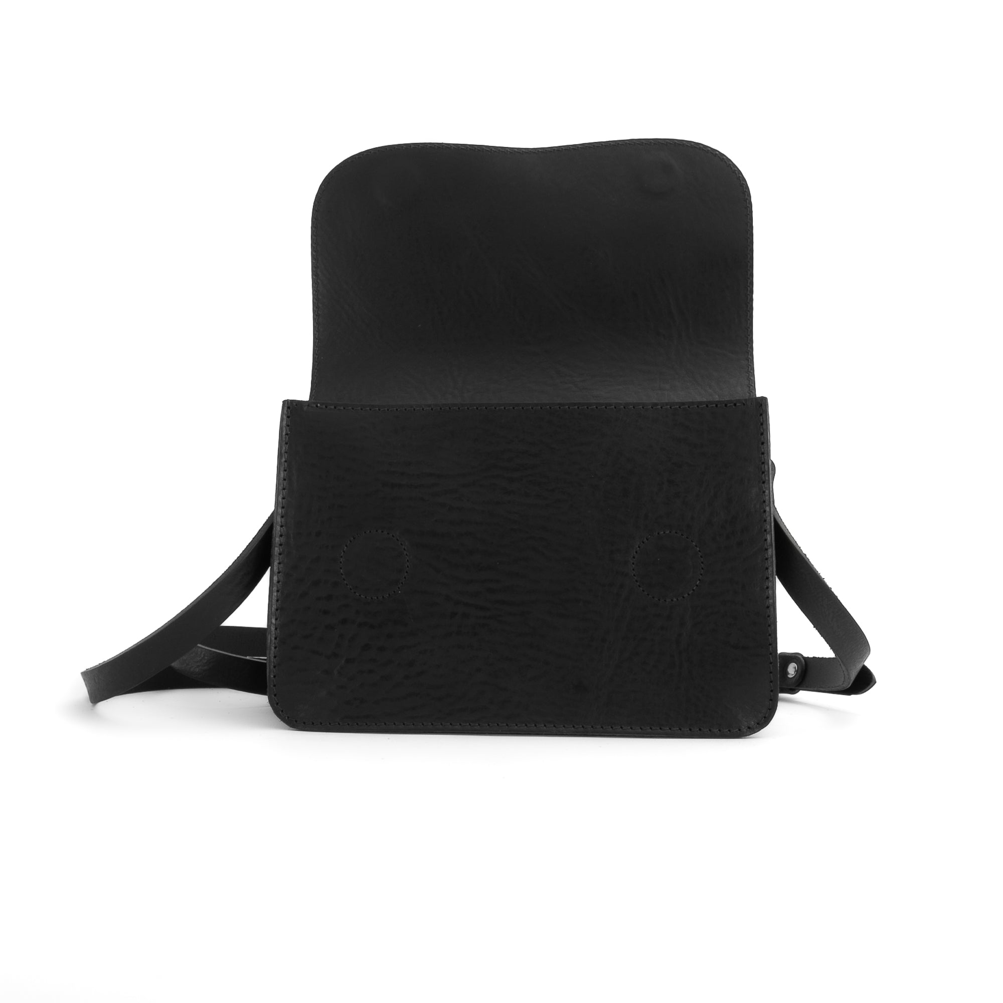 Vic - Missouri Black Leather Bag