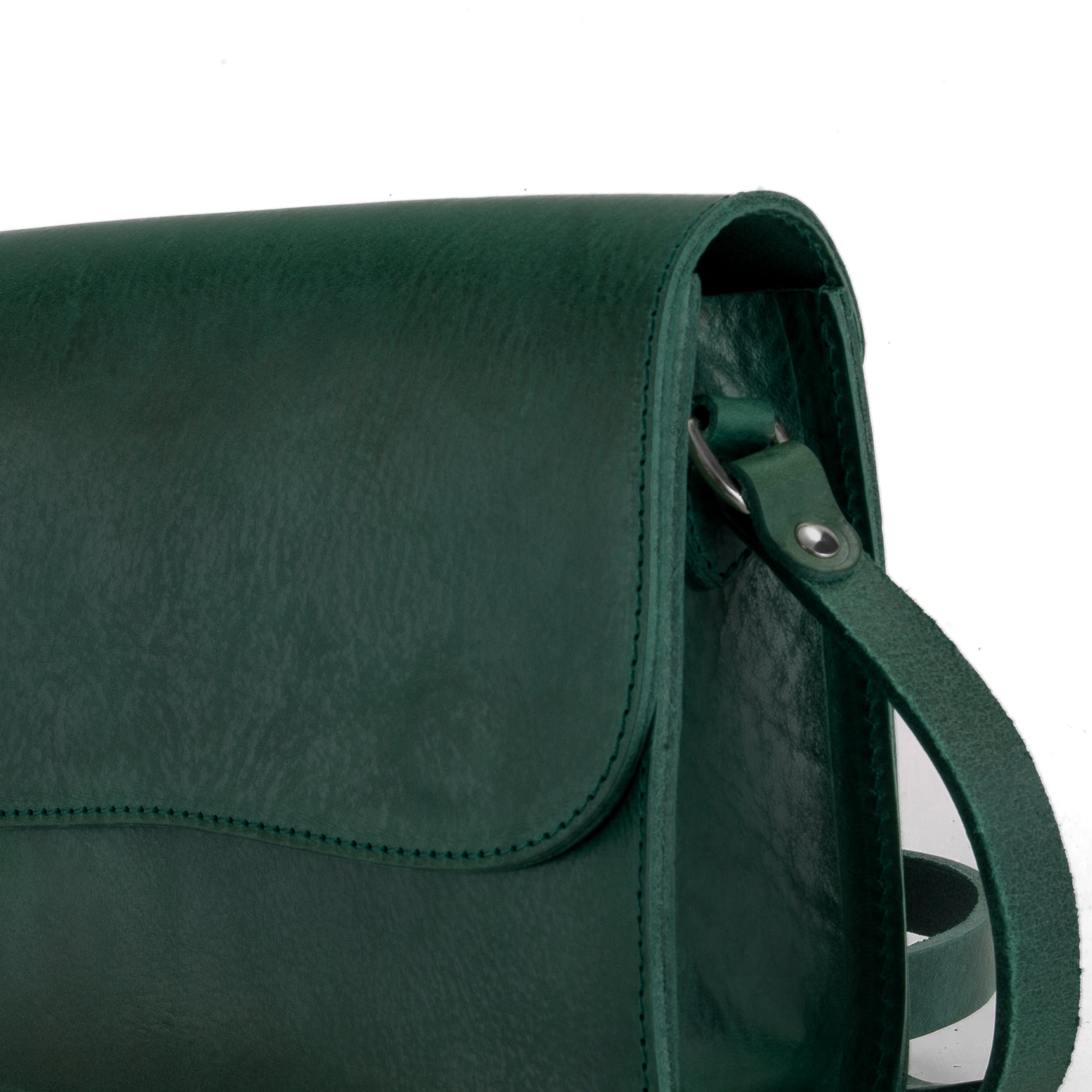Vic - Missouri Green Leather Bag