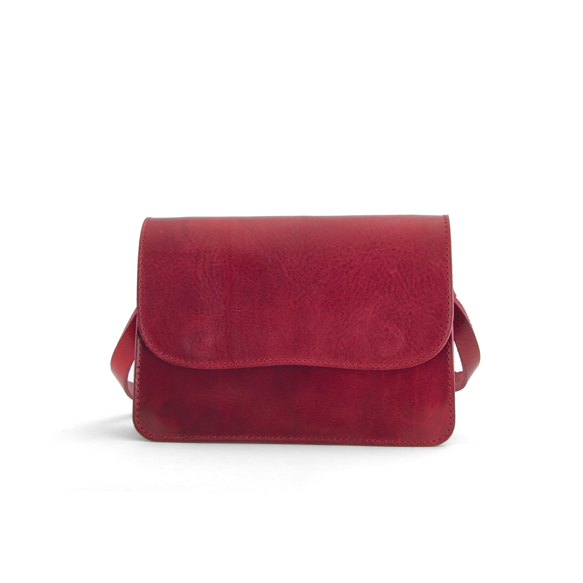 Vic - Missouri Burgundy Leather Bag